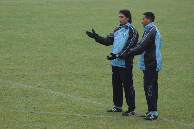 Training foto's ADO Zuiderpark 30-11-2007